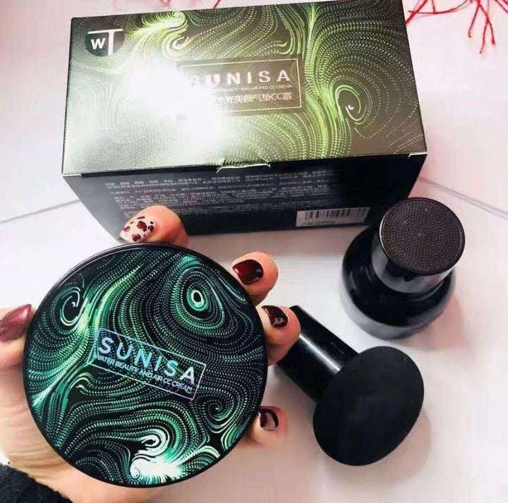 SUNISA 3 IN 1 AIR CUSHION WATERPROOF FOUNDATION CC CREAM